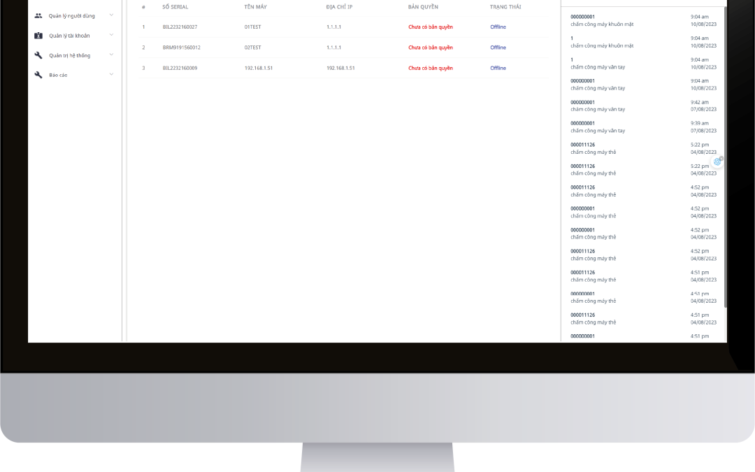 Phần mềm quản lý thiết bị autoID