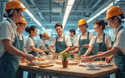 Suất ăn công nghiệp: Tầm quan trọng đối với sức khỏe, năng suất và sự phát triển của doanh nghiệp sản xuất lớn