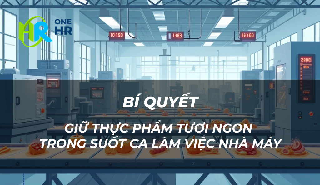 Bí Quyết Giữ Thực Phẩm Tươi Ngon Trong Suốt Ca Làm Việc Nhà Máy