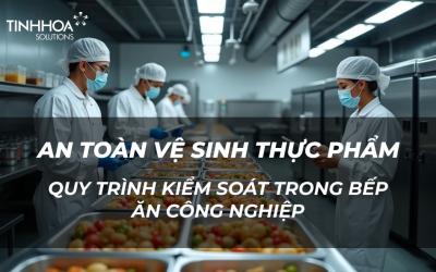 Quy trình kiểm soát an toàn vệ sinh thực phẩm trong bếp ăn công nghiệp