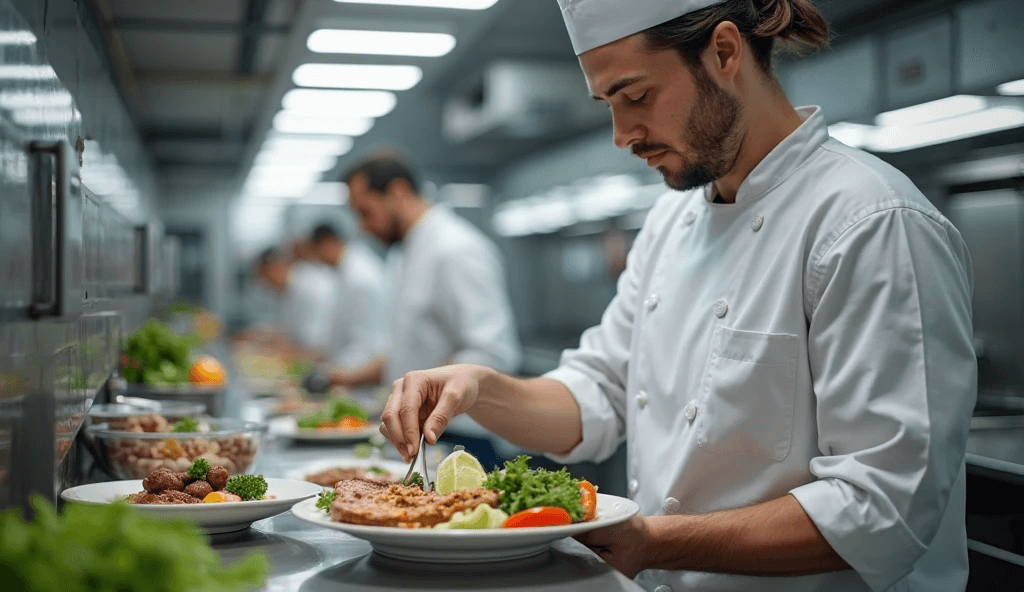 Định Lượng Suất Ăn Công Nghiệp Đạt Chuẩn Dinh Dưỡng: Nền Tảng Sức Khỏe và Hiệu Suất Lao Động 1 định lượng suất ăn