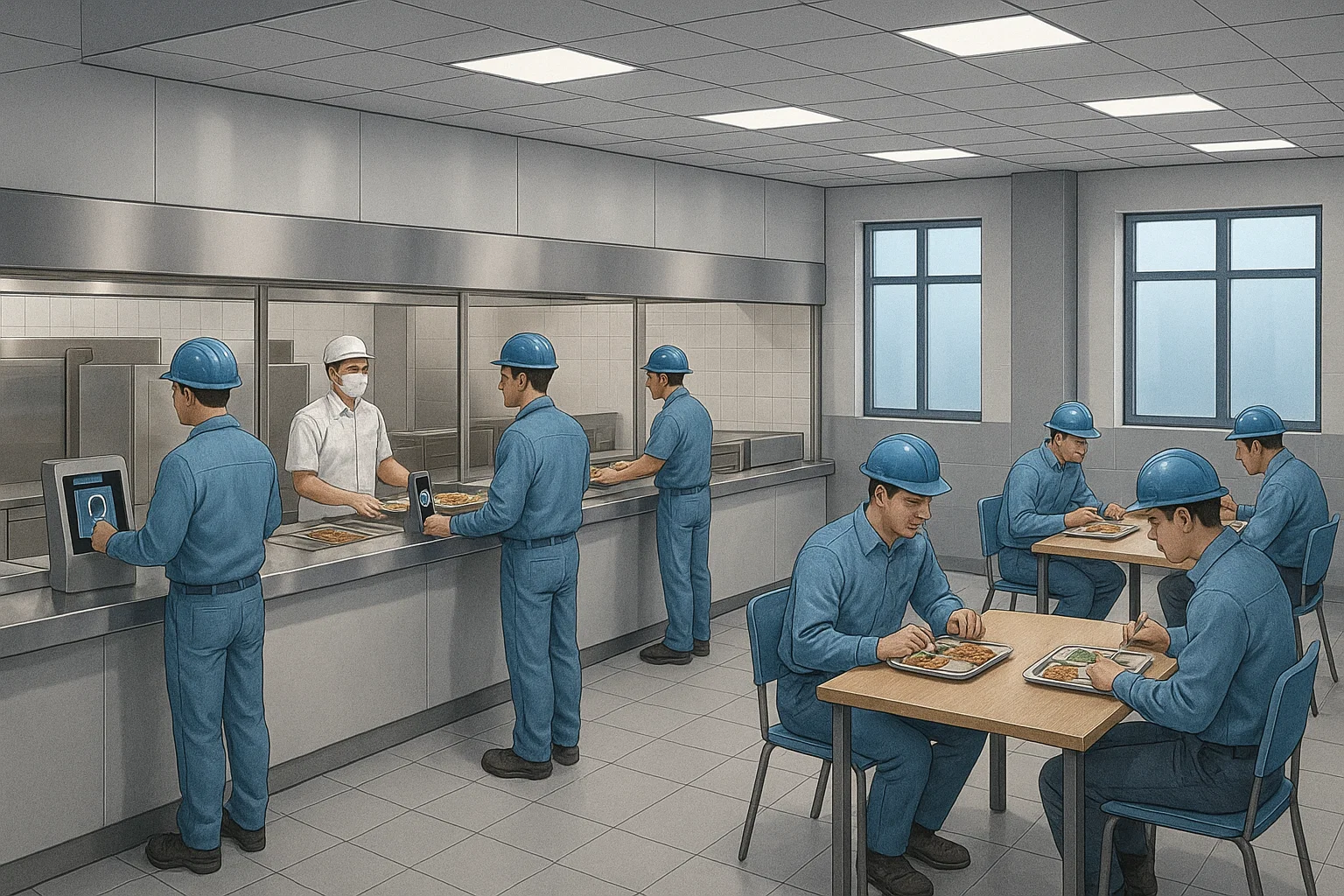 ecms Giải pháp quản lý quy trình cấp phát suất ăn eCMS 1