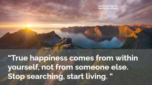 hạnh phúc - quản lý stress