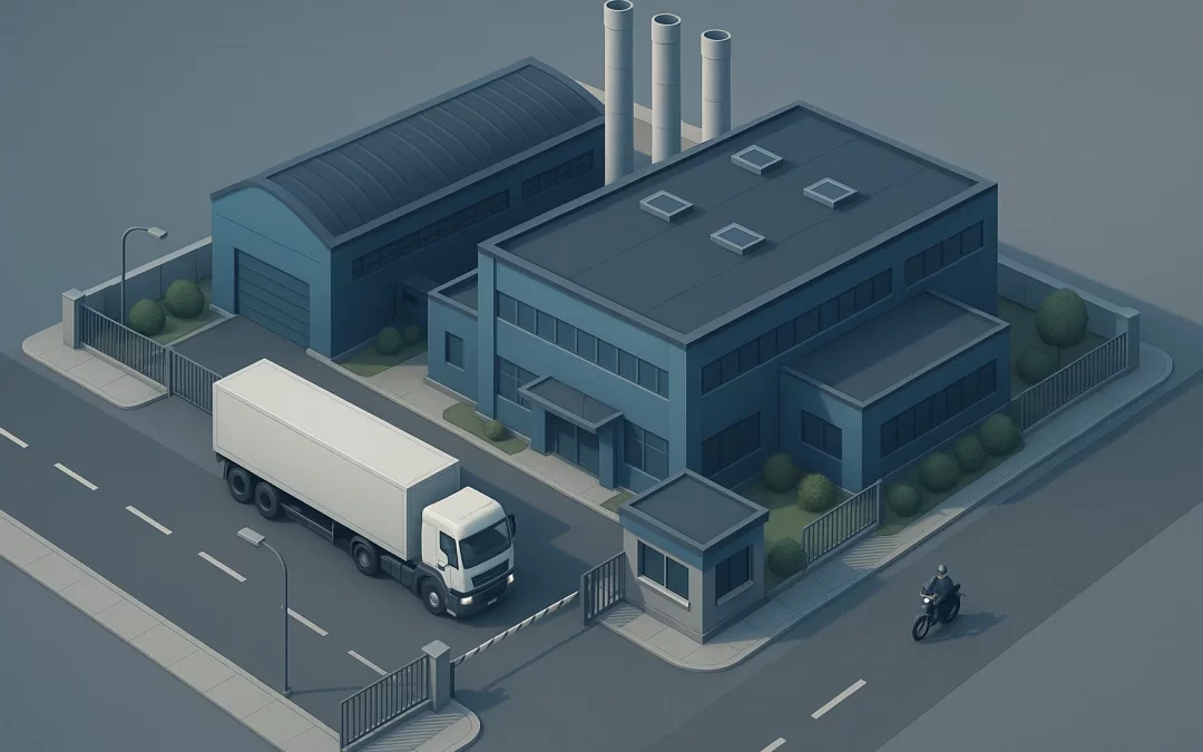 Phần mềm quản lý ra vào cổng nhà máy