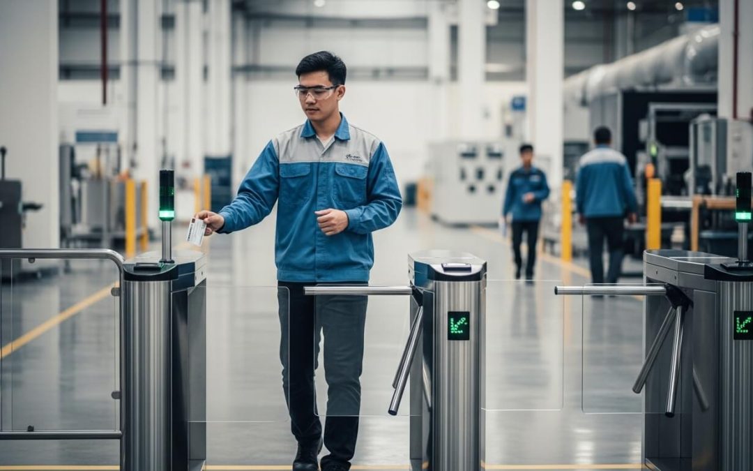Hệ Thống Chấm Công kết hợp Kiểm Soát Ra Vào Nhà Máy 2026 – hiệu quả vận hành vượt trội