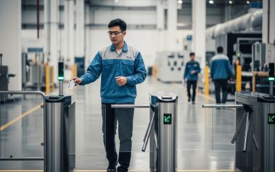 Máy chấm công khuôn mặt 5 Hệ Thống Chấm Công kết hợp Kiểm Soát Ra Vào Nhà Máy 2026 – hiệu quả vận hành vượt trội