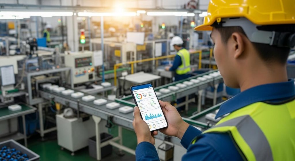 giám sát kho từ xa bằng điện thoại