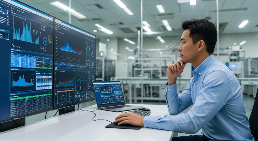 quản lý khu vực sản xuất quá phụ thuộc vào con người