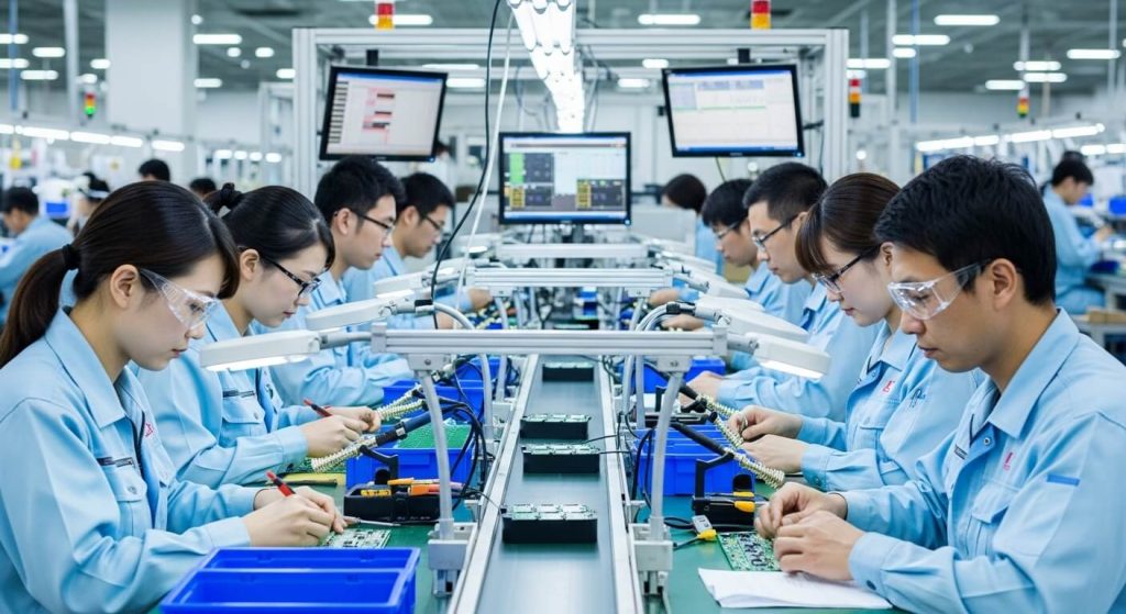 Dây chuyền Sản xuất Quy mô lớn