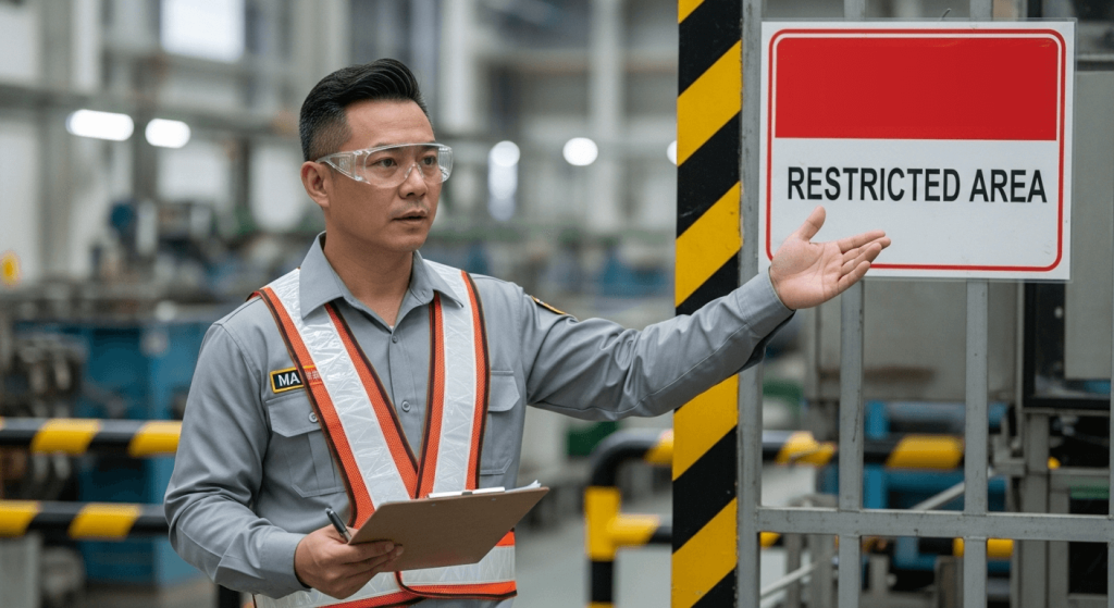 Tối Ưu An Ninh Dây Chuyền Sản Xuất với Phần Mềm eGCS: Giải Pháp Quản Lý Truy Cập Khu Vực Giới Hạn 1 Tối Ưu An Ninh Dây Chuyền Sản Xuất với Phần Mềm eGCS