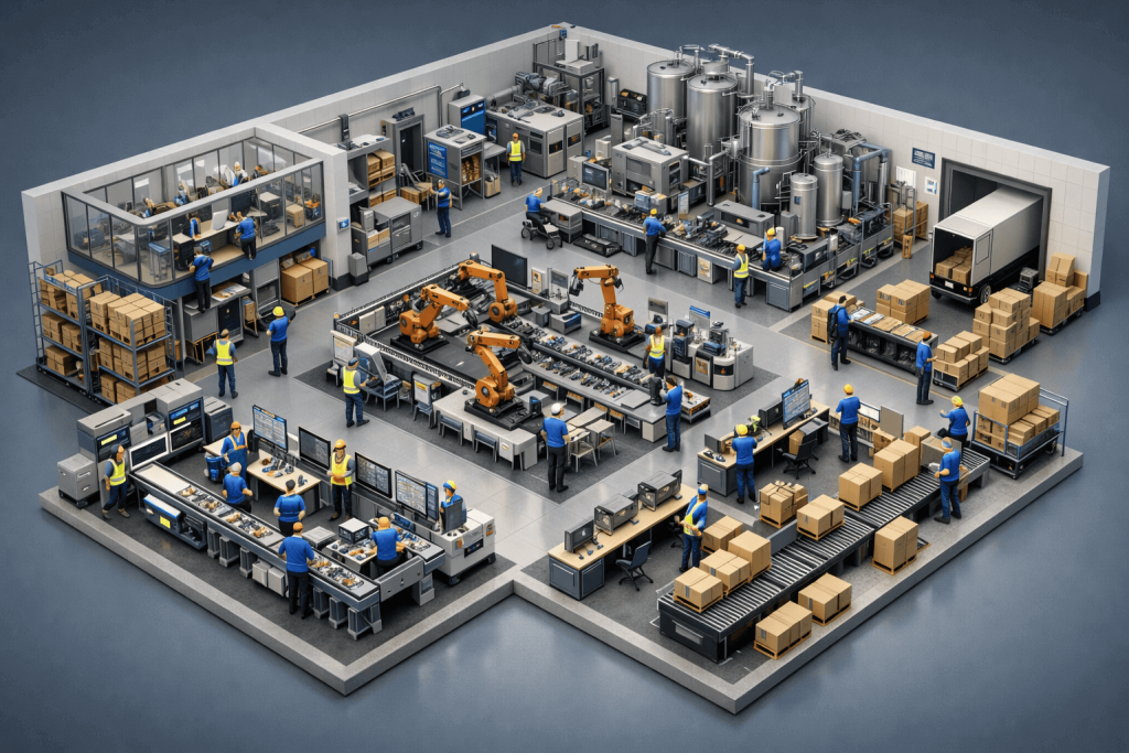 Quản lý phúc lợi trong doanh nghiệp sản xuất: Quy trình, KPI & cách tối ưu hiệu quả 2026 1 quan ly nhan su phuc loi an ninh nha may - tinh hoa