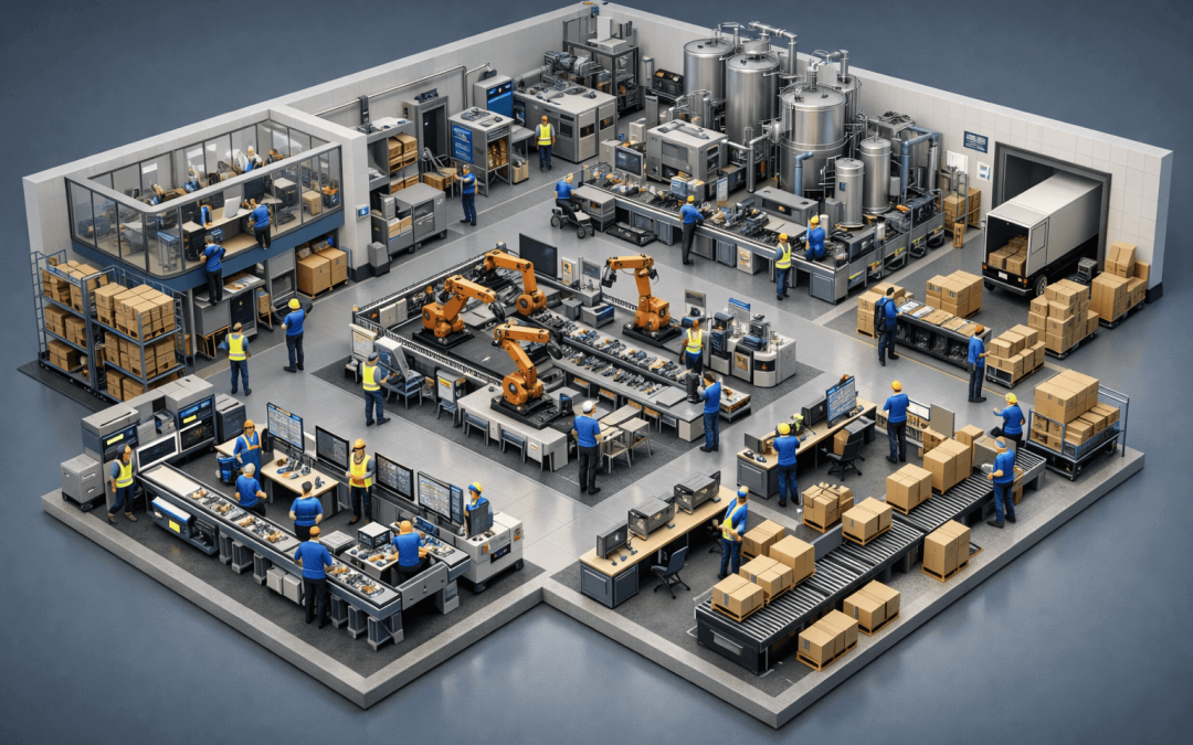 Giải pháp quản lý nhân sự & an ninh trong nhà máy