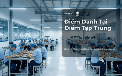 Quy trình 6 bước điểm danh tại điểm tập trung khi xảy ra sự cố an toàn trong nhà máy