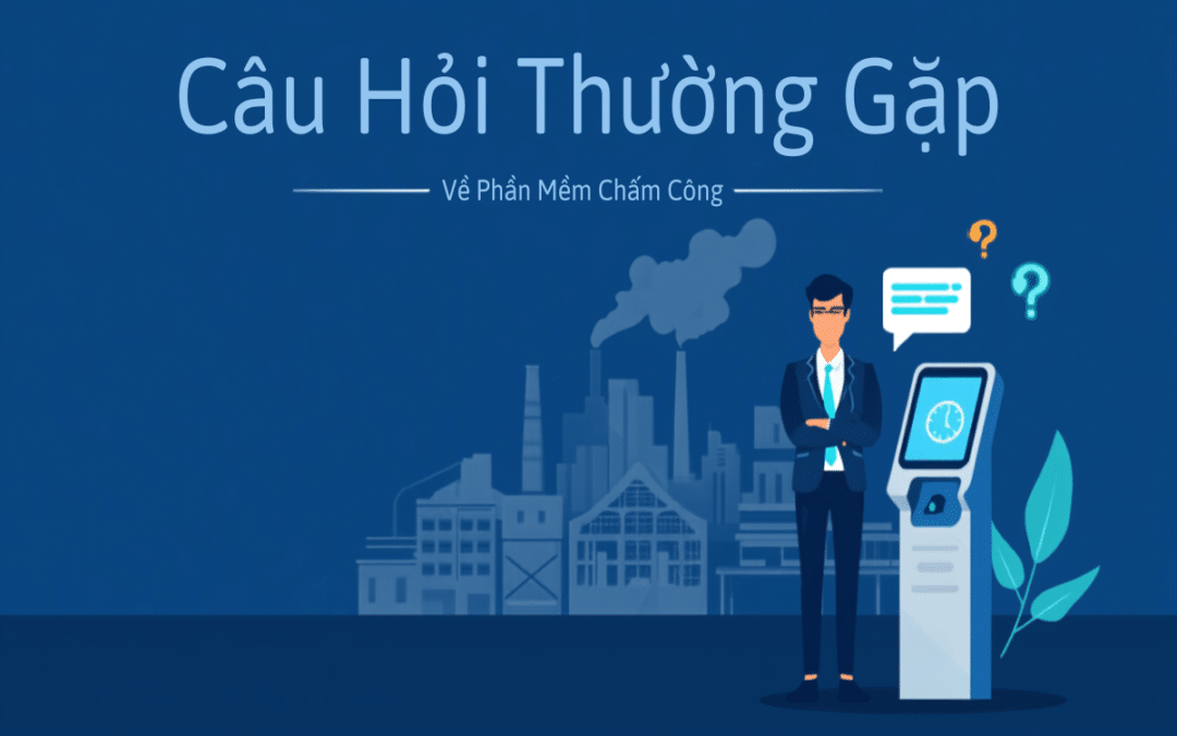 Câu hỏi thường gặp về phần mềm chấm công (phần 2)